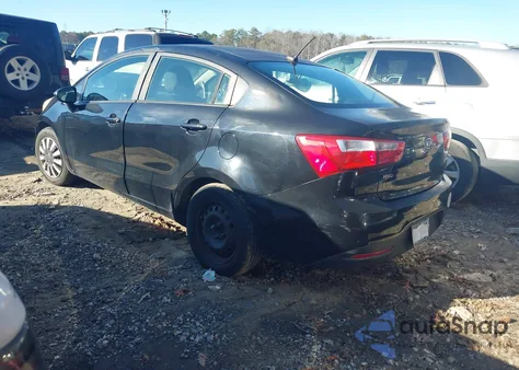 2012 Kia Rio Ex z USA, uszkodzony, nr VIN KNADN4A35C6091798